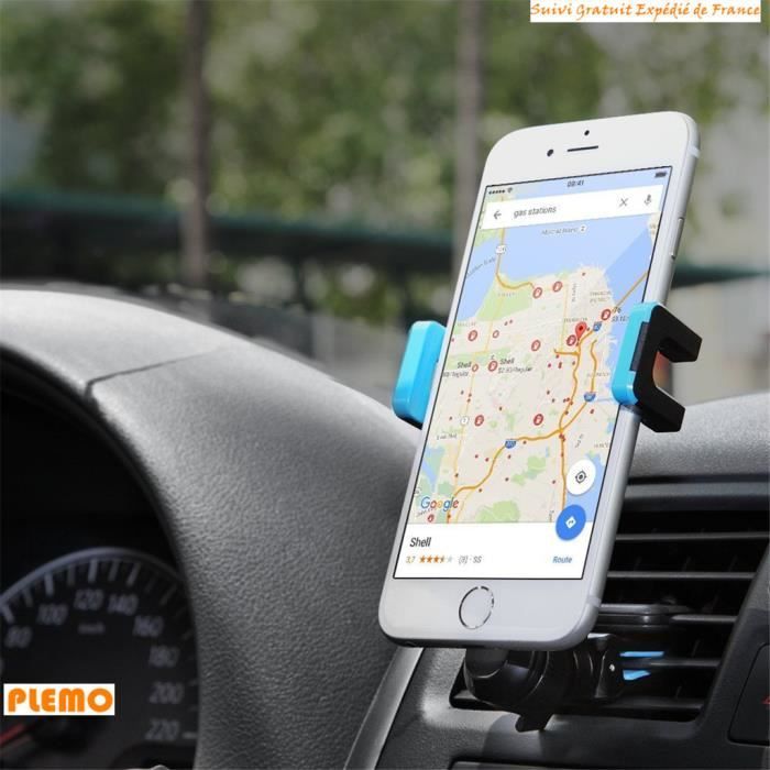 AVANTEK Support Téléphone Portable Voiture Fixation sur Grilles d'Aération Ventilation Samsung