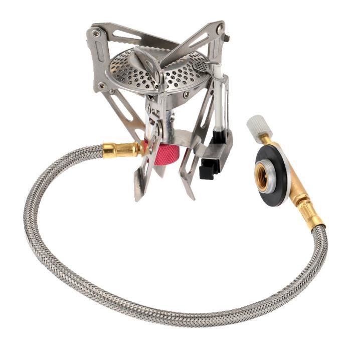 Lixada Mini Cuisinière à gaz pliable1