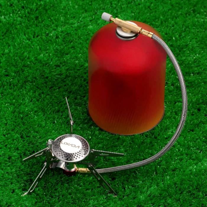 Lixada Mini Cuisinière à gaz pliable3