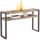 Console d'appoint style industriel en bois d'acaci