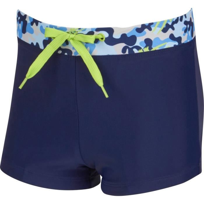 UP2GLIDE Short Bain Fille Cyan - Marine
