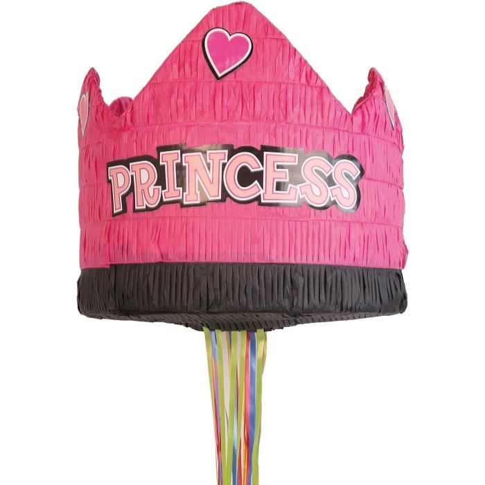 AMSCAN Pinata à tirer Couronne de Princesse