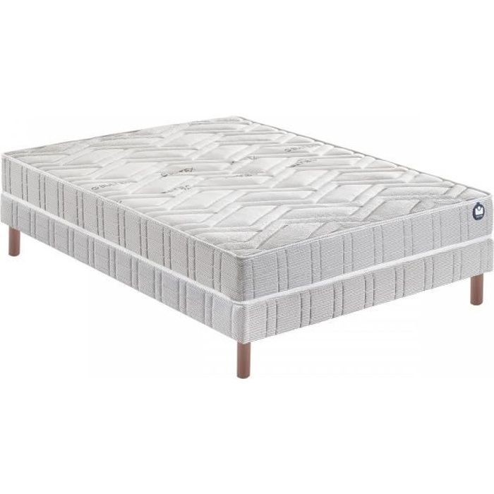 ensemble matelas sommier bultex 180x200 | lit double pas cher avec