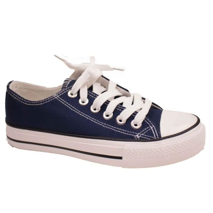 basket bleu marine femme