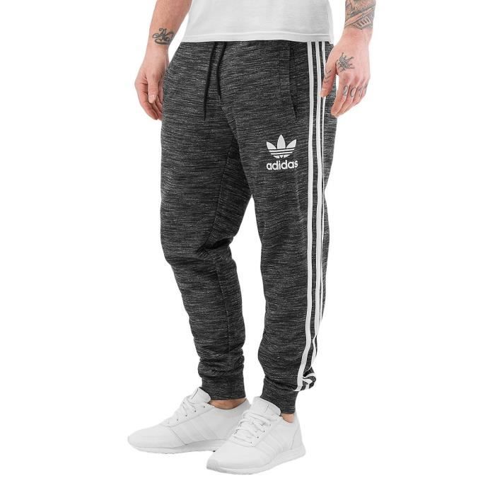 pantalon survetement adidas bleu