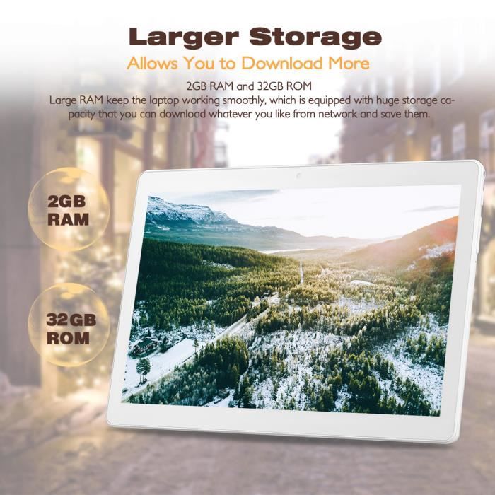 Excelvan QT-10.1(F888) Tablatte Tactile 10.1 Pouces3