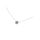 Collier Fil Nylon et Pendentif Argent 925/000 et Z