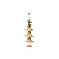 SAPIN - ARBRE DE NOËL Sapin de Noël Artificiel Doré en Bois 60 cm SAPIN - ARBRE DE NOËL Sapin de Noël Artificiel Doré en Bois 60 cm