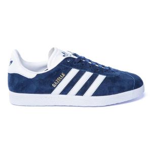 GAZELLE ADIDAS. Blanc Bleu - Achat / Vente basket - Cdiscount BASKET GAZELLE ADIDAS.