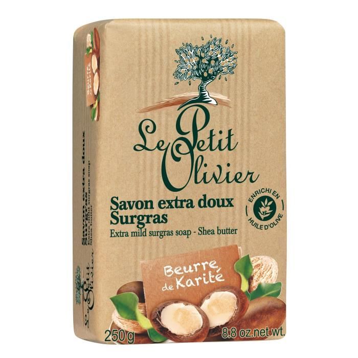 LE PETIT OLIVIER Surgras au Karité Savon Extra Doux - 250g