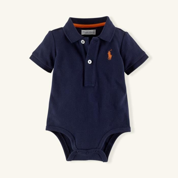 6 Vente Ralph Bleu Bébé Lauren Achat Body Polo Mois Marine 3 8wOXPkn0