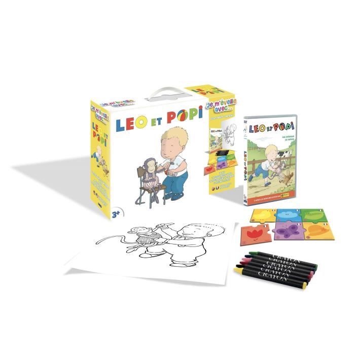CITEL Valisette JE M'EVEILLE AVEC... Léo Et Popi : Les animaux de la nature