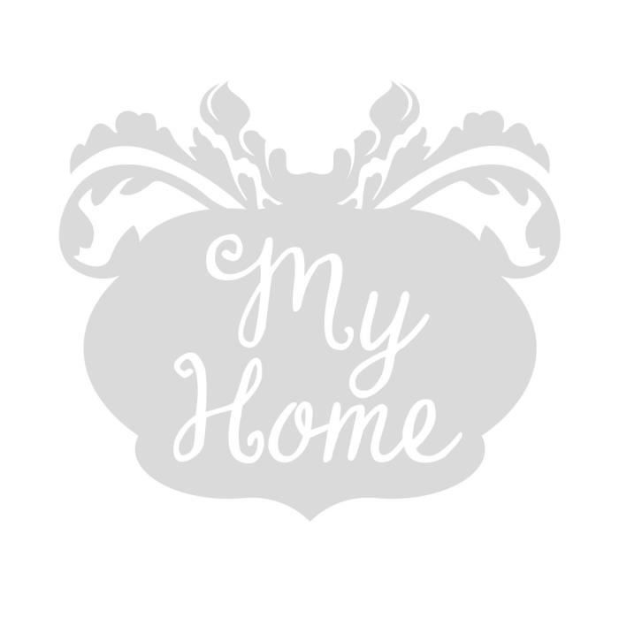 Stickers adhésif mural My home - 62x55 cm