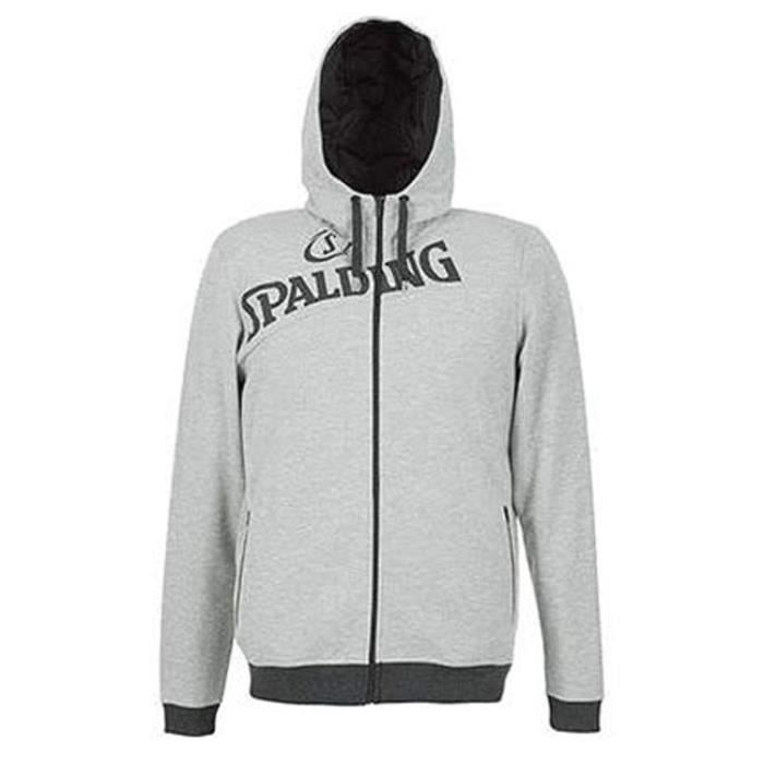 SPALDING Sweatshirt de basket-ball Street - Homme - Gris