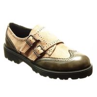 DERBY Women's Fashion Shoes Derby Shoe - Bi Material - B DERBY Women's Fashion Shoes Derby Shoe - Bi Material - B