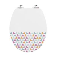 ABATTANT WC WIRQUIN Abattant trendy line Diplomat décor pastel ABATTANT WC WIRQUIN Abattant trendy line Diplomat décor pastel