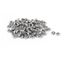 M1.2 x 1.2mm Nickel à l/'Hexagone écrous fixation Ton argent 200PCS