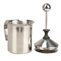 MOUSSEUR À LAIT 400ML Mousseur a lait de double maille moussant a MOUSSEUR À LAIT 400ML Mousseur a lait de double maille moussant a