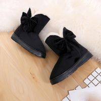BOTTE Bowknot chaud Femmes Flats Chaussures Femmes Botte BOTTE Bowknot chaud Femmes Flats Chaussures Femmes Botte