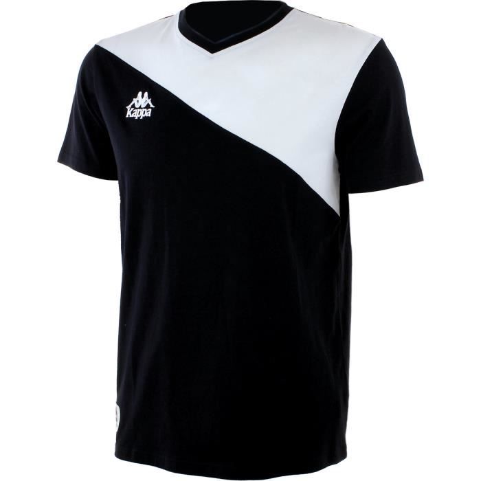 KAPPA T-shirt Manches Courtes - Homme - Bleu marine