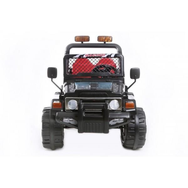 voiture électrique 2 places 12v jeep raptor noire - achat / vente