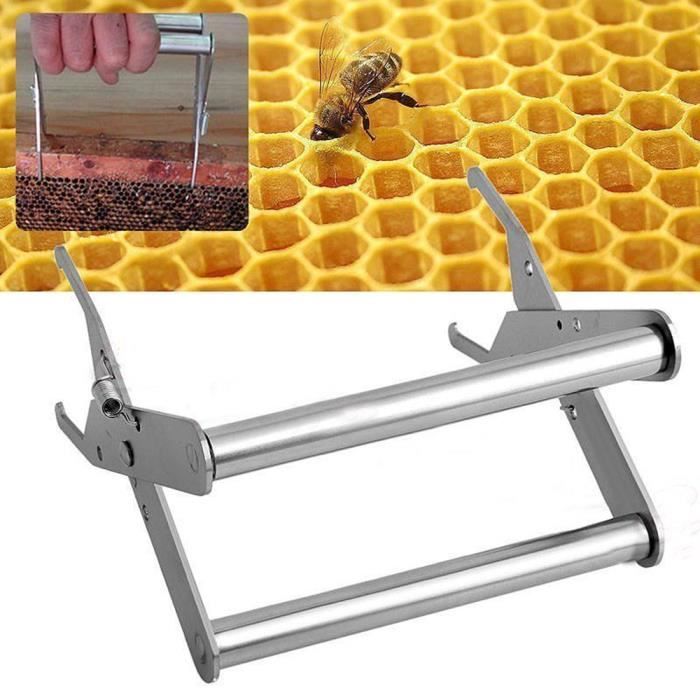 Fil à Cadre Ruche Apiculture - Acier Inoxydable - Diamètre 0.5mm - Pour Fixer Cire Gaufrée