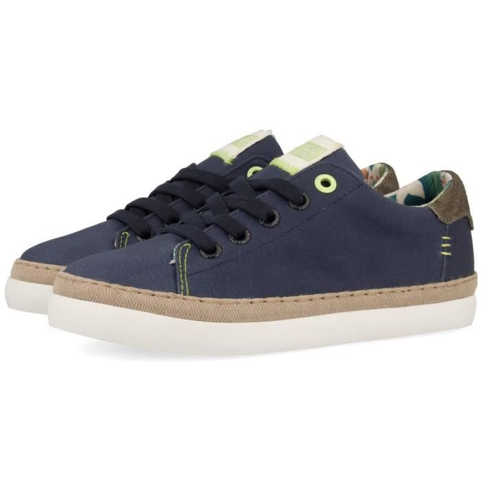 GIOSEPPO Baskets Dessus Coton Bleu marine Enfant garçon