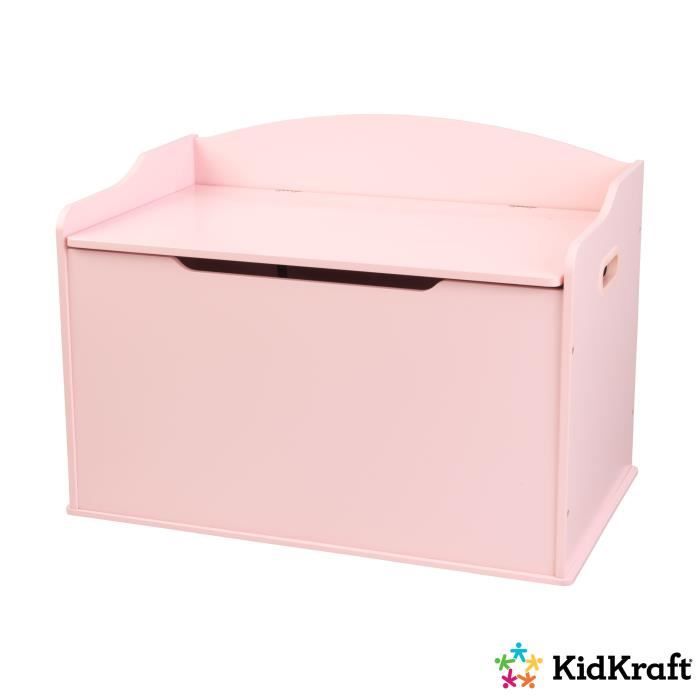 KidKraft 14957 Coffre A Jouets Austin Rose - En bois
