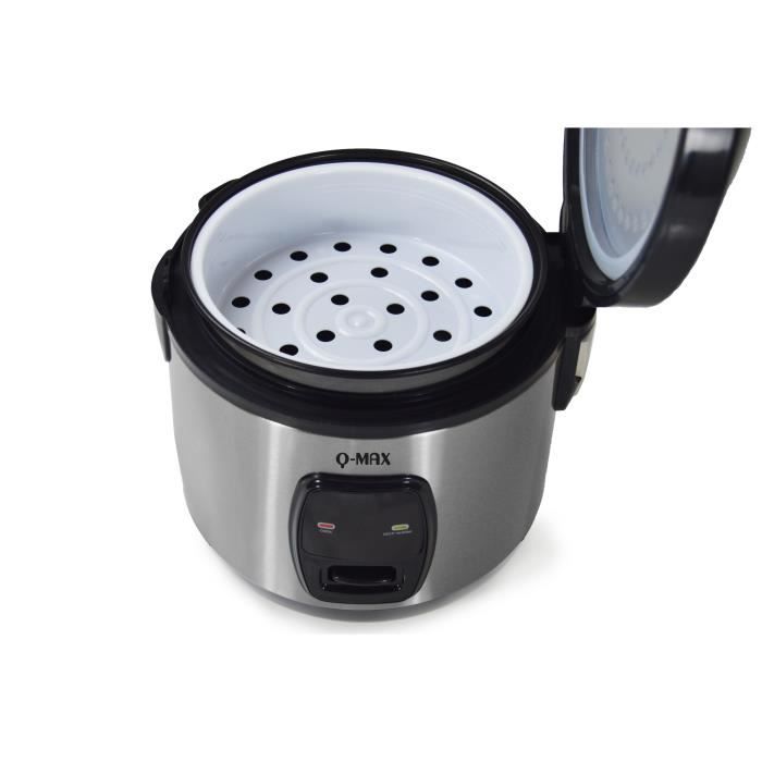 QMAX 6965Q Cuiseur à riz et vapeur - Inox