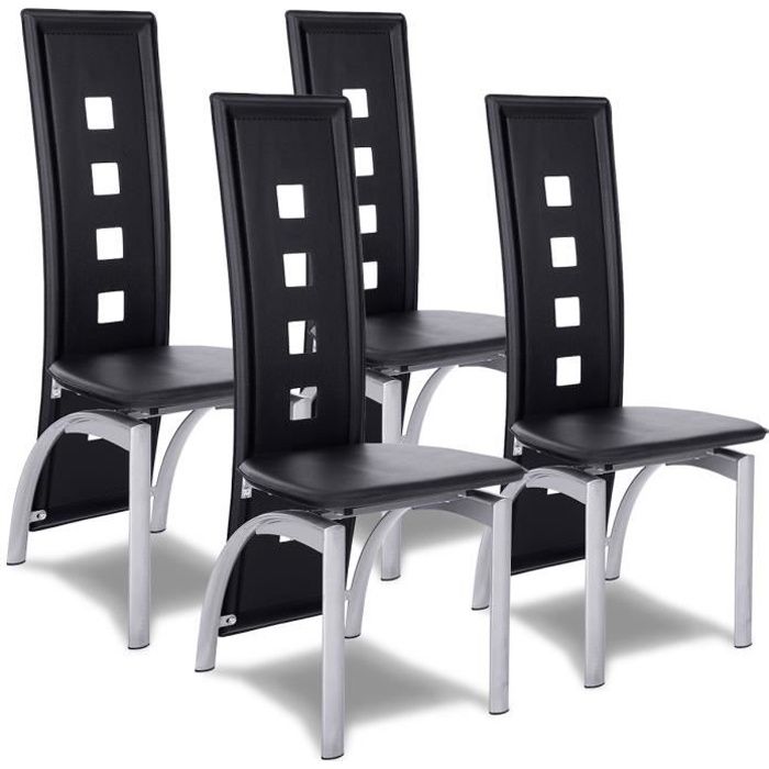 4 x Chaise de salle à manger ensemble design moderne siège ...