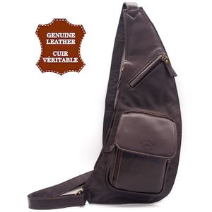 Sacoche homme holster cuir - Achat / Vente pas cher