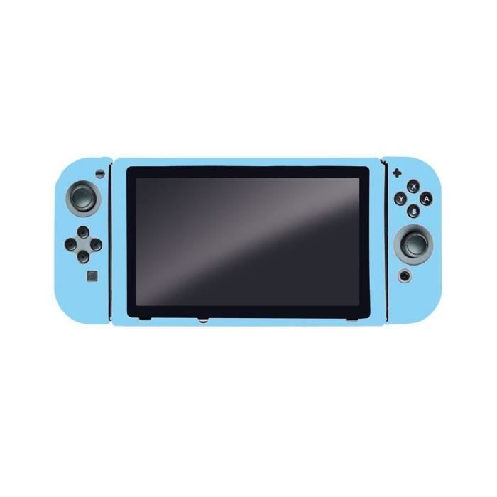 Housse de Protection bleue en silicone Steelplay pour Switch