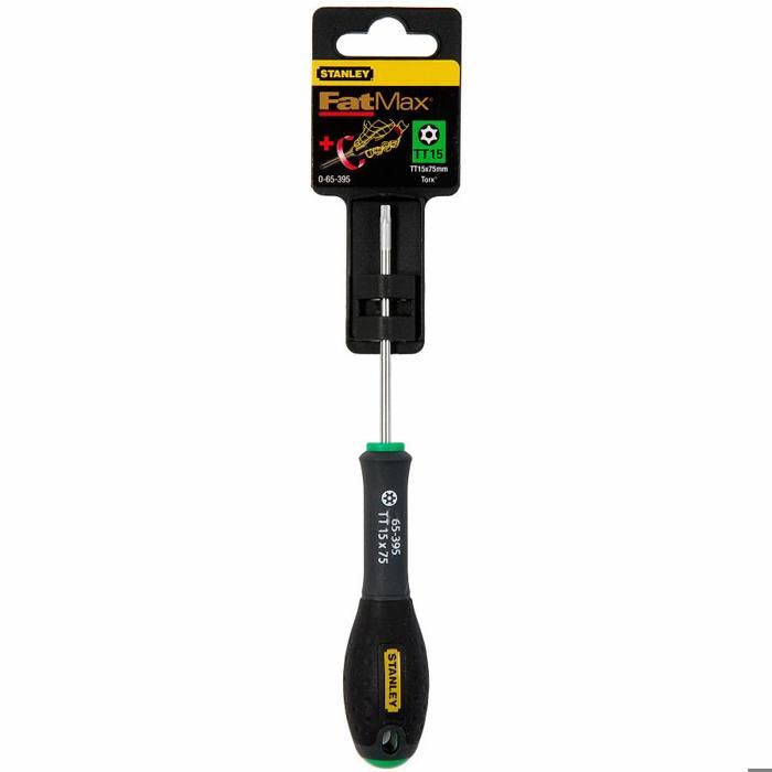 STANLEY Tournevis Tamper Torx Fatmax TT15 - 75 mm