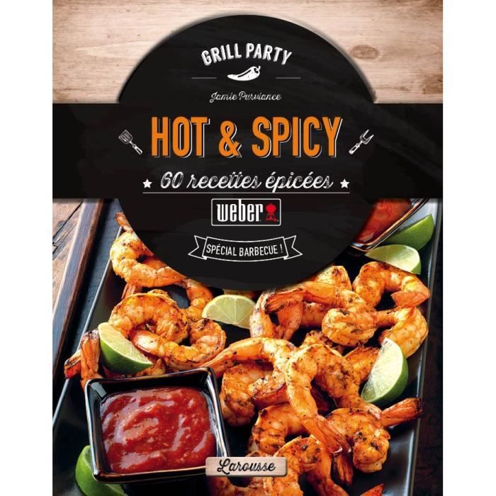 Livre de recettes Hot and spicy WEBER