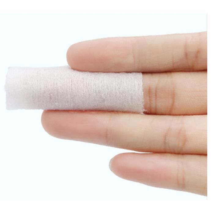 Pinceau Pour Colle A Faux Ongle Couper Le Visage Naturel Maquillage Pad En Coton Blanc Cosmétique Coton Puffrme1366