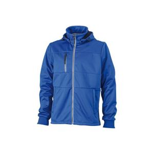 Xxl De Sport Bleu Softshell Blanc Nautique Veste Homme O0wUSqBx