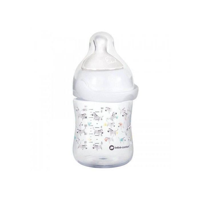 BEBE CONFORT Biberon Emotion Physio Savannah Blanc 150ml - T0 Savannah