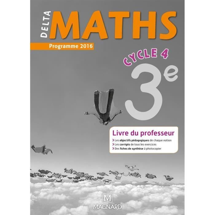 Livre Maths 3eme - 