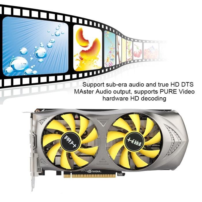 Carte graphique GDDR5 2 G cartes graphiques de1