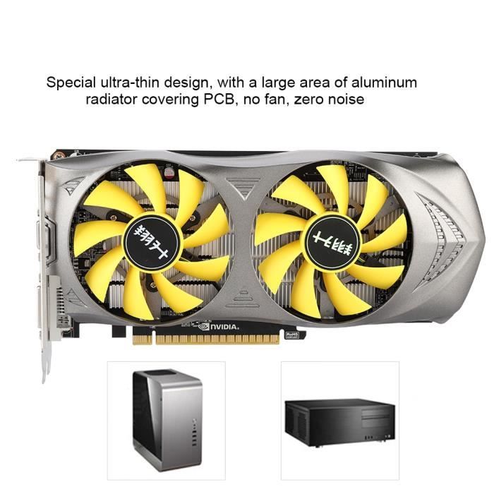 Carte graphique GDDR5 2 G cartes graphiques de2