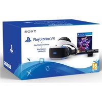 CASQUE RÉALITÉ VIRTUELLE PlayStation VR + PlayStation Caméra + VR Worlds Je CASQUE RÉALITÉ VIRTUELLE PlayStation VR + PlayStation Caméra + VR Worlds Je
