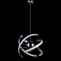 LUSTRE ET SUSPENSION Elinkume Suspension en Métal LED Blanc 23W Chrome  LUSTRE ET SUSPENSION Elinkume Suspension en Métal LED Blanc 23W Chrome 