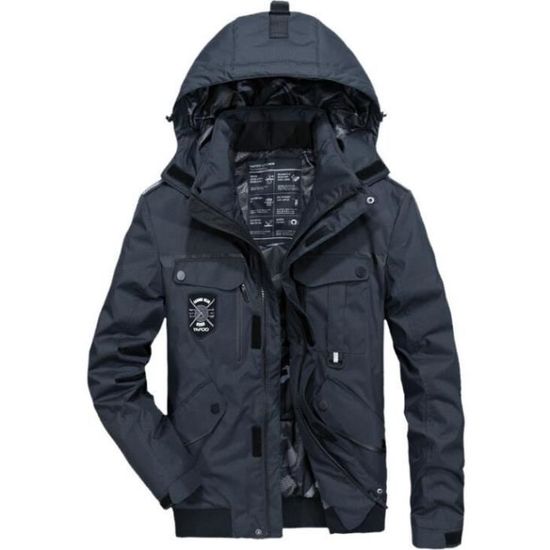 Force Longues Chic Manches F Style Blouson m Homme Matelassé q Décontracté ICw6Cq1
