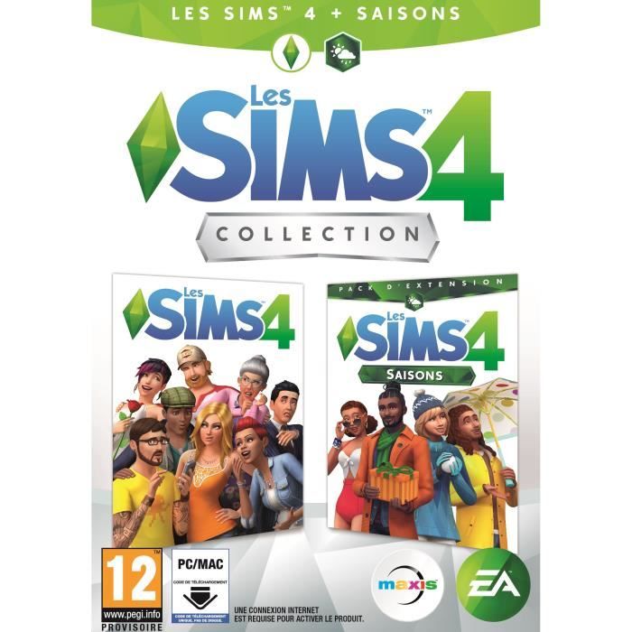 Les Sims 4 : Sims 4 + Saisons Jeu PC
