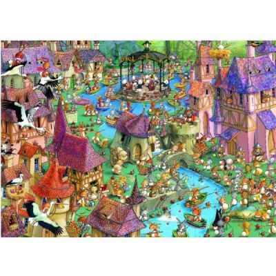 Puzzle - Bunnytown de Francois Ruyer - 1000 Pieces
