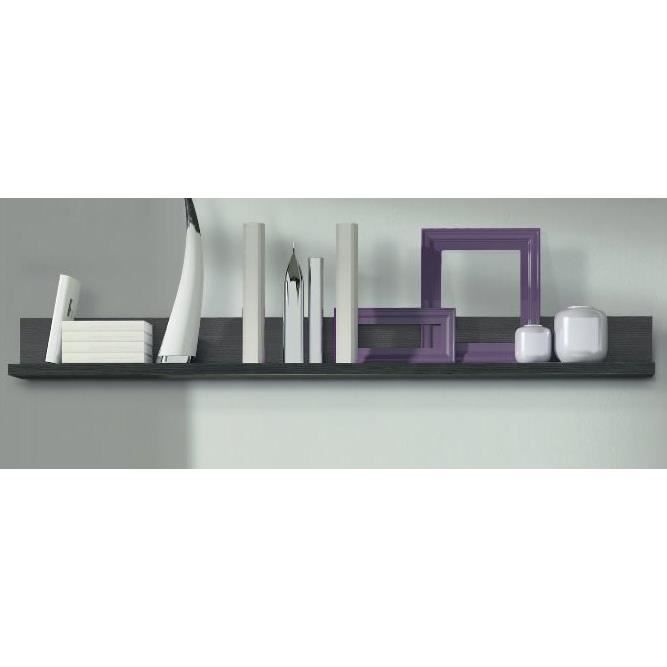 Ban Etagère Murale Bois Mdf 60cm Gris Cendré Achat Vente