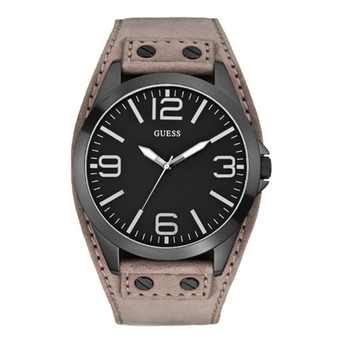 Montre Guess Vintage Édition Limitée - Mouvement Quartz, Bracelet Cuir - Occasion Femme