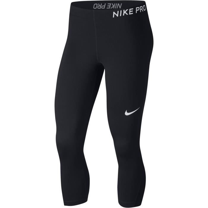 NIKE Pantacourt Capri - Femme - Noir