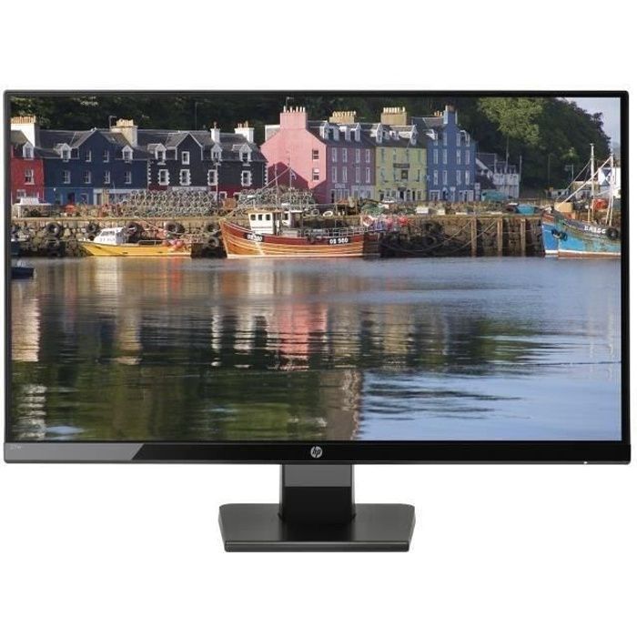 Ecran HP 27w - Dalle IPS - 27''- 5ms - VGA/HDMI - Full HD - Rétroéclairage LED -