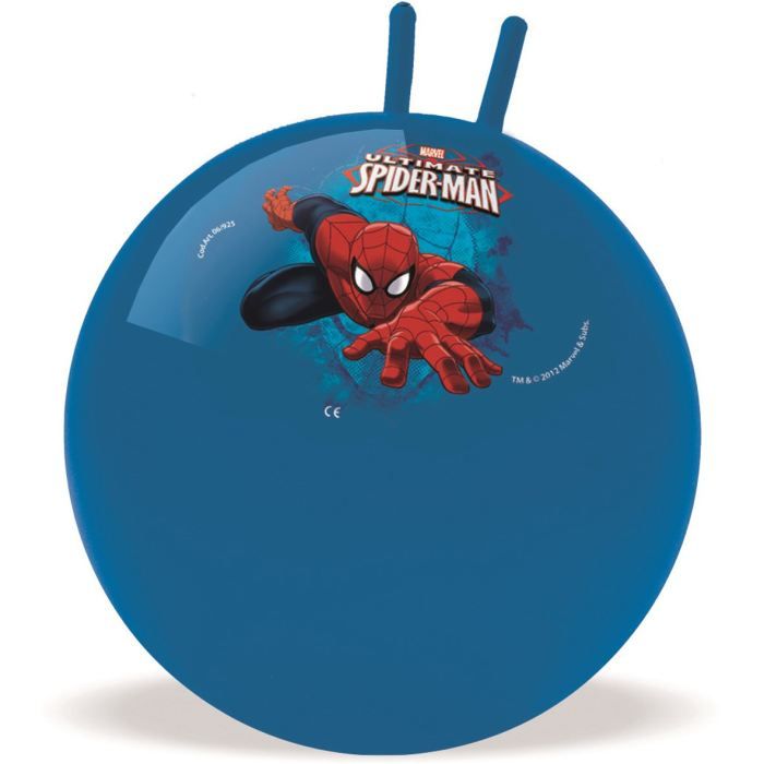 SPIDERMAN - Ballon sauteur - Jeu de Plein Air - Garcon - A partir de 3 ans.